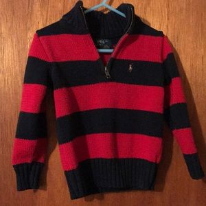 Polo Ralph Lauren 1/2 zip pullover 3/3T